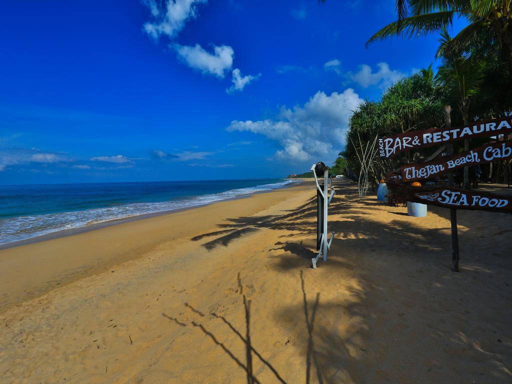 Thejan Beach Cabanas Bentota Zewnętrze zdjęcie